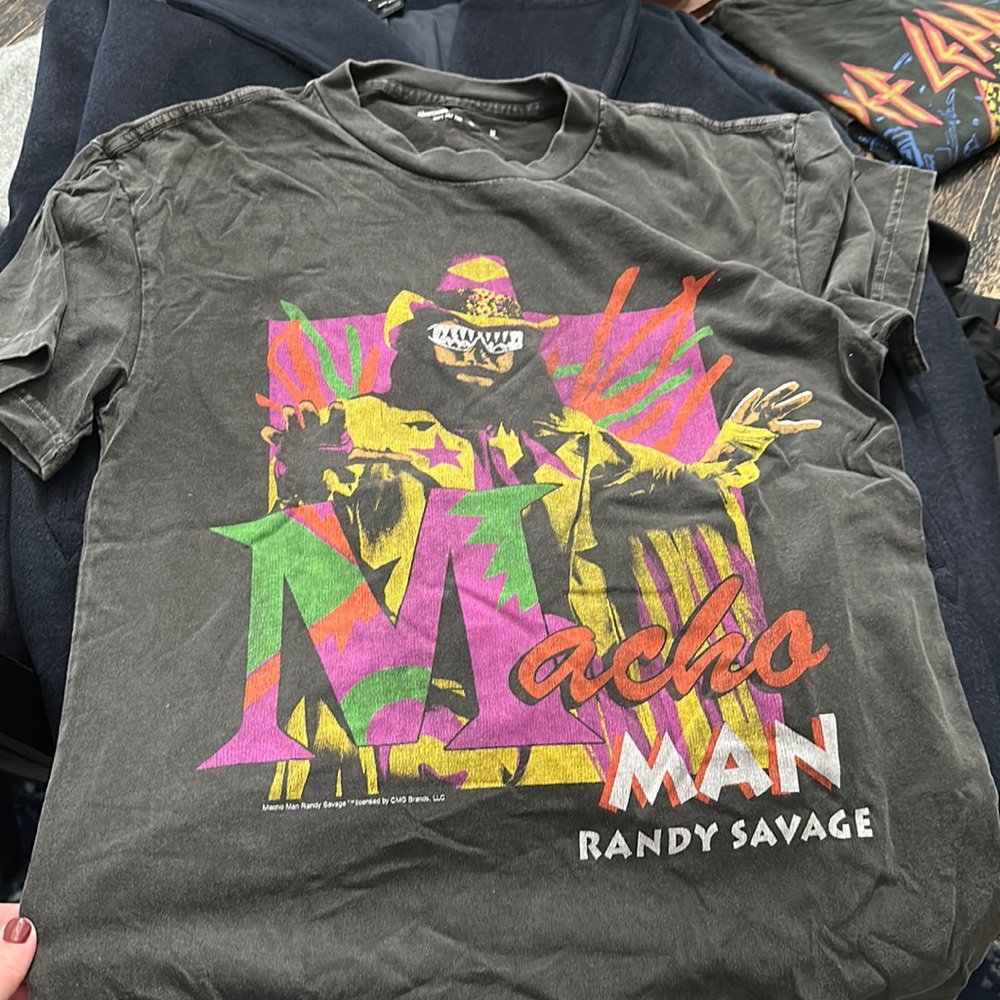 Abercrombie and fitch randy savage tee